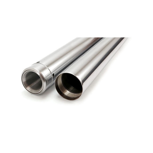 Show Chrome 49 MM Fork Tubes - +4 Inch /27-7/8 Inch