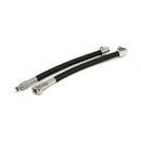 QD Fuel Crossover Line Black Braided Textile