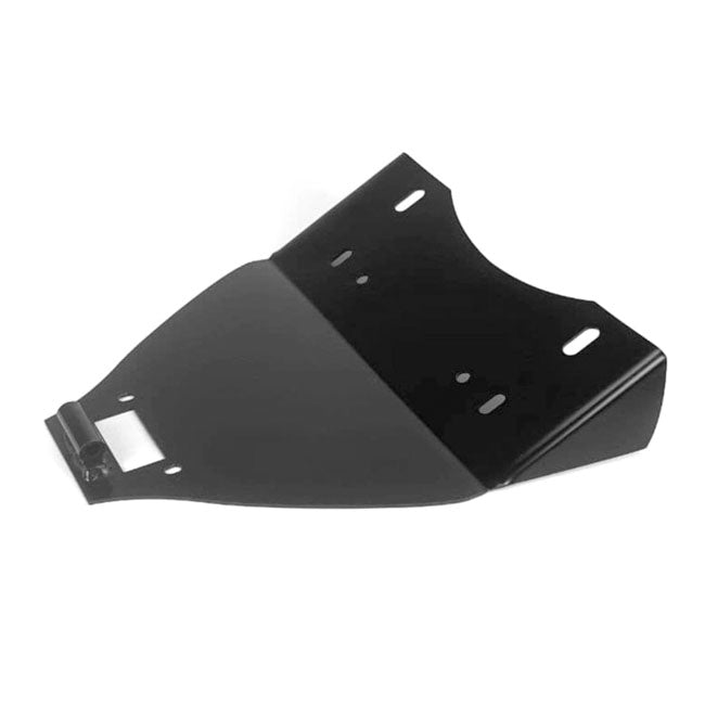 Solo Seat Mount Frame Plate Black