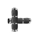 Air Cushioned Grips Chrome For 18-21 Indian Touring