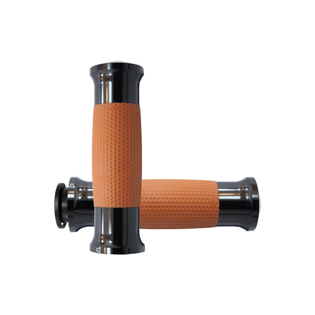 Gel Grips Black Anodized / Tan For 18-21 Indian Touring