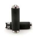 Memory Foam Grips Chrome Large For 15-21 Indian Scouts