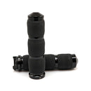Air Cushioned Grips Heated Black Anodized For 15-21 Indian Scouts