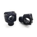 Spock Risers 1 Inch Diameter Black