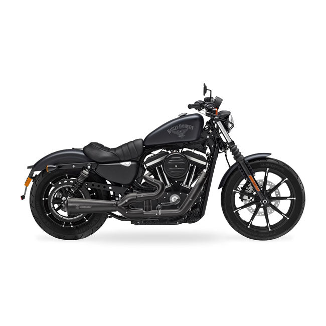 2 In 1 Short Exhaust System Matt Black
