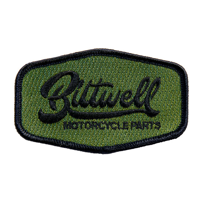 Cursive Patch Black / Green