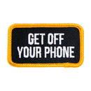 Phone Patch Black / White / Orange