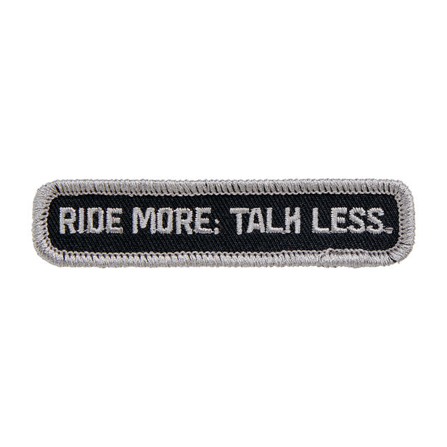 Talk Less Patch Black / Grey