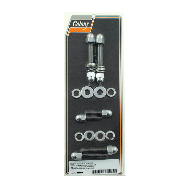 Front Motor Mount Kit Chrome