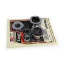 Smooth Front Axle Spacer Kit Chrome For 08-17 FXDWG, FXDF