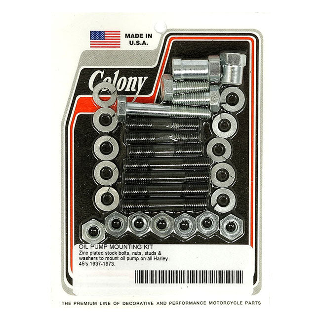Oil Pump Mount Kit OEM Style Zinc