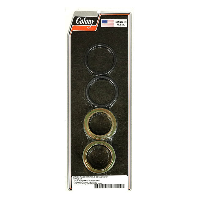 O-Ring Manifold Conversion Nipple Kit For 36-39 61" OHV B.T. NU Knuckle With Small Ports