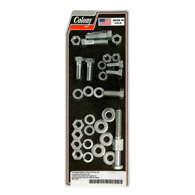 Transmission Mount Kit Zinc For 36-64 B.T. NU