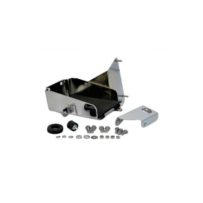 Battery Carrier Tray Chrome For 67-77 XLH