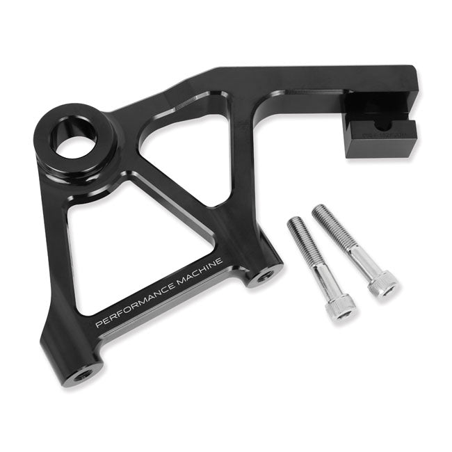 Rear Radial Caliper Bracket Assembly Black - 300mm