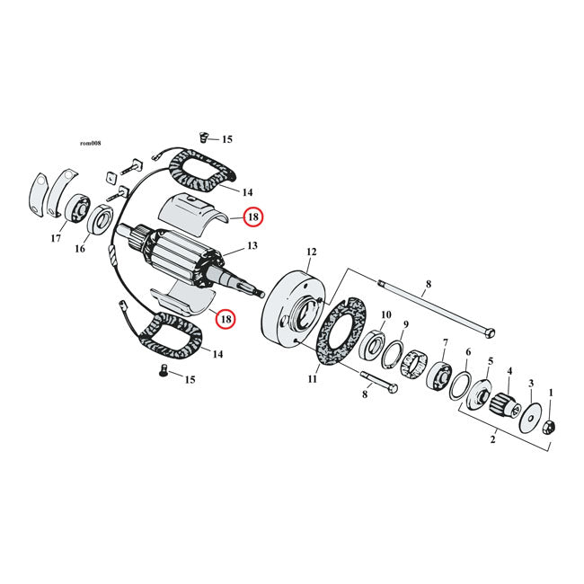Generator Pole Piece Field Coil