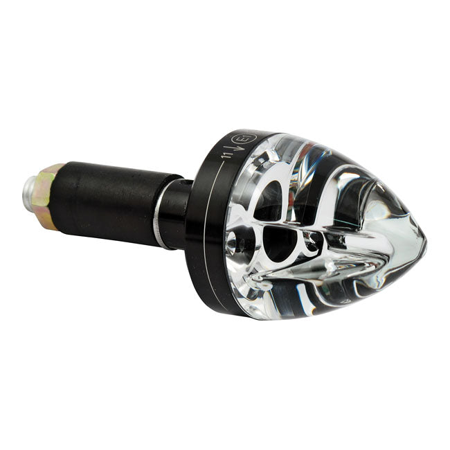 Mo.Blaze Cone In-Bar Right Turn Signals Black