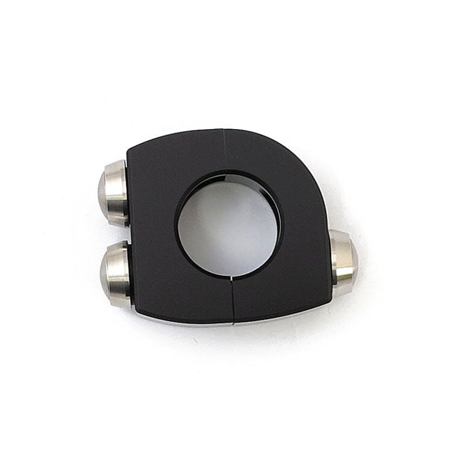 Mo.Switch 3 Push Button Housing Black With Stainless Switches - 1 Inch Handlebar