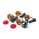 Bullet Turn Signal Kit With Amber Lenses