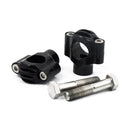 Finned Risers For 1 Inch Handlebars Black