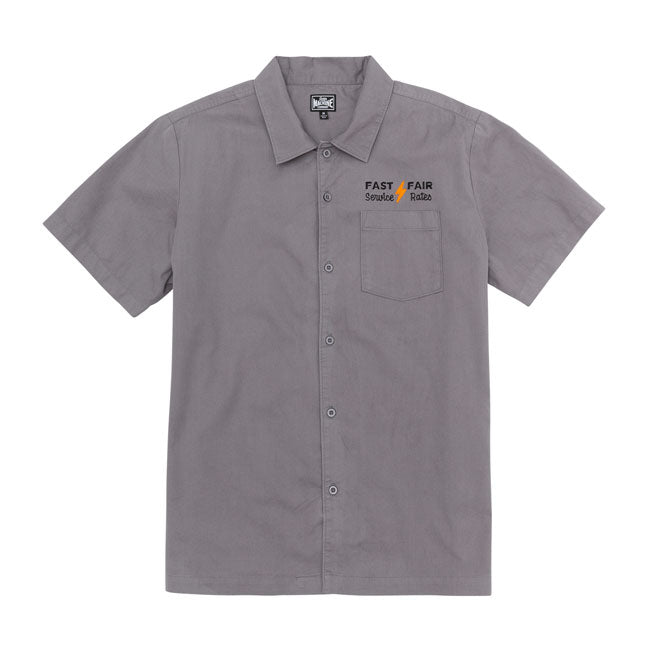 Montes Work Shirt Charcoal