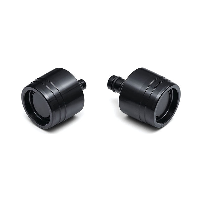 Lodestar Rear Axle Sliders Black For Honda: 16-19 CRF1000L Africa Twin