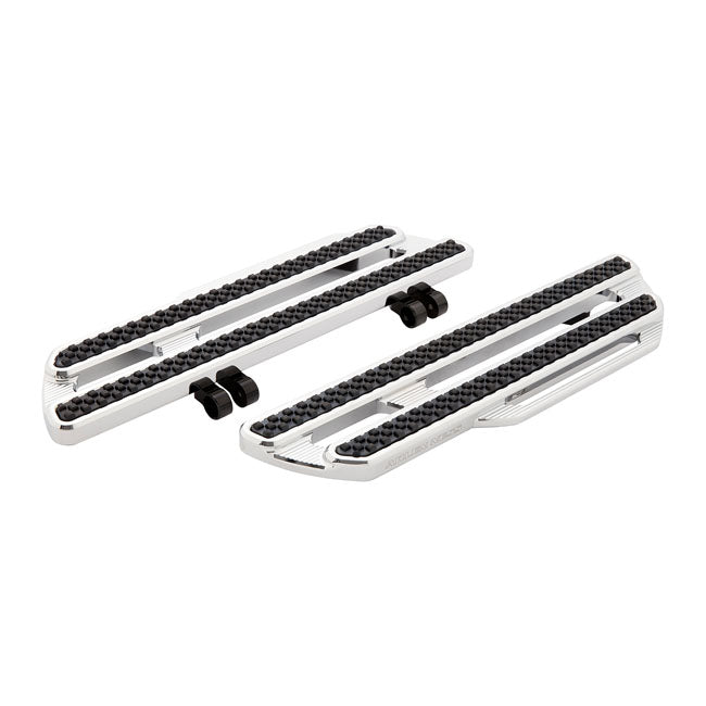 Method Rider Floorboards Chrome For 18-21 FL Softail With Rider Floorboards