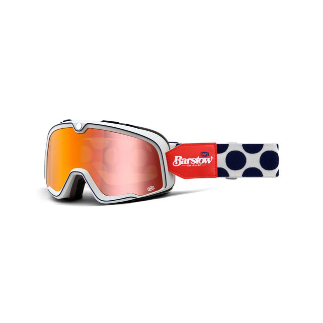 Barstow Goggles Hayworth Mirror Red Lens