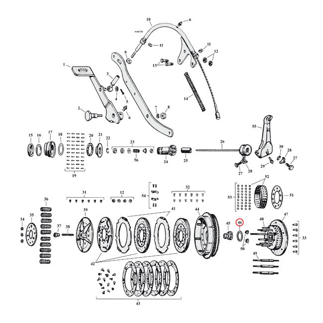 Lockwasher Clutch Nut