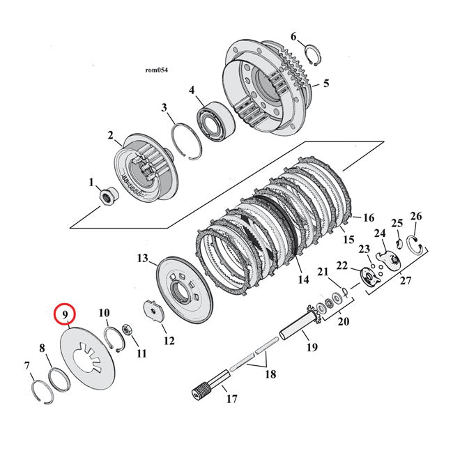 Heavy Duty Diaphragm Clutch Spring For 90-97 BT