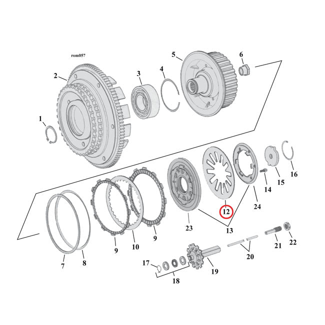 Standard Barnet Diaphragm Clutch Spring