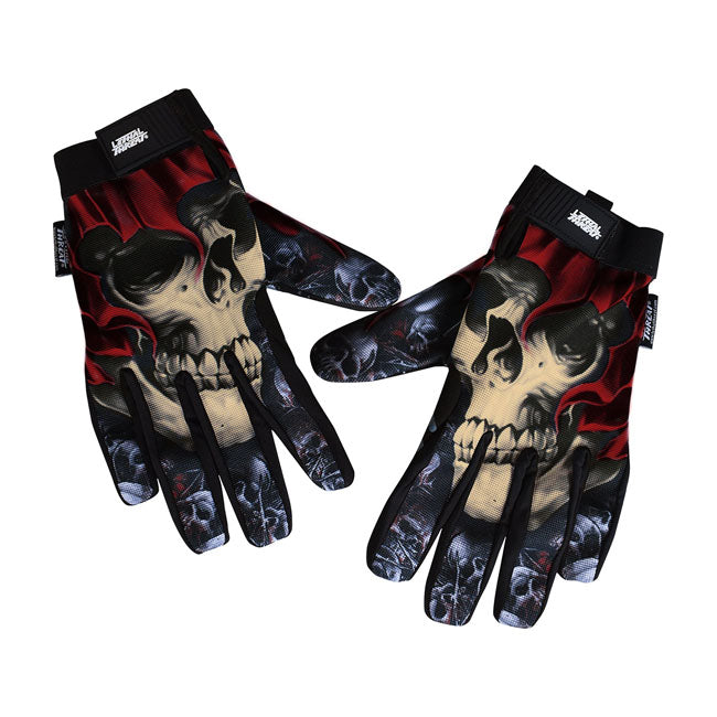 Reaper Gloves Black Graphic