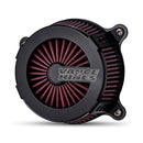 VO2 Cage Fighter Air Cleaner Kit Matt Black For 18-23 Softail