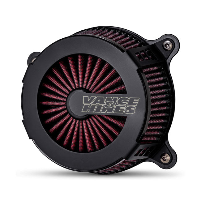 VO2 Cage Fighter Air Cleaner Kit Matt Black For 16-17 Softail