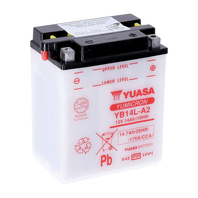 Yumicron Battery For Kawasaki: 78-80 KZ1000-D, Z1-R 1000cc.   Triumph: 91-99 All Other Models 1200cc.