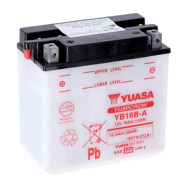 Yumicron Battery For Honda: 84-86 VF1000R, F 1000cc.   Suzuki: 90-93 VX800 800cc.