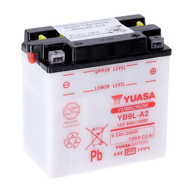 Yumicron Battery For Suzuki: 72-77 GT550 Indy 550cc.