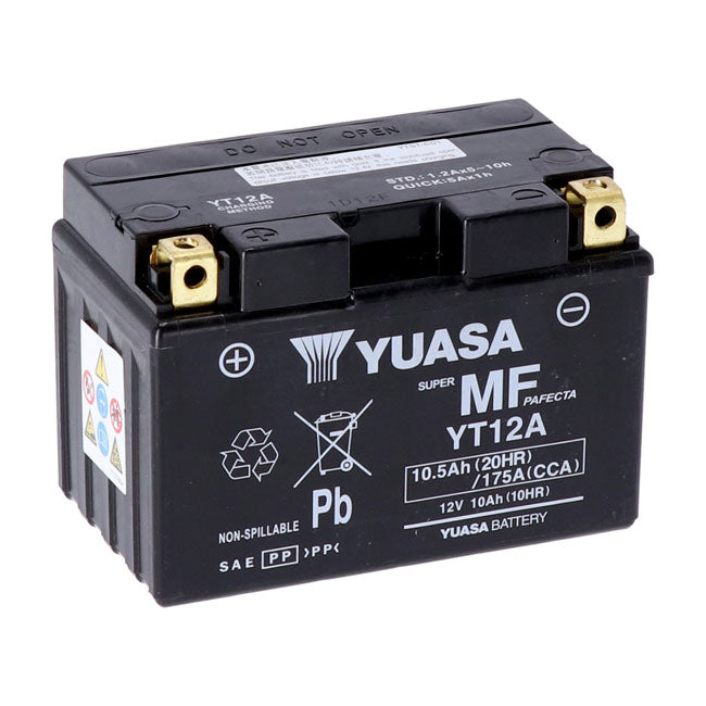 High Performance Agm Battery Yt12A-Wc For Suzuki: 09-15 SFV650 Gladius 650cc