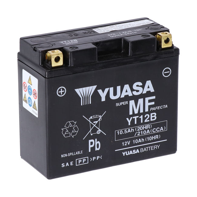 Agm Battery Yt12B-Wc For Ducati: 16-18 Diavel, S 1262cc / 2018 Multistrada 1260 1262cc