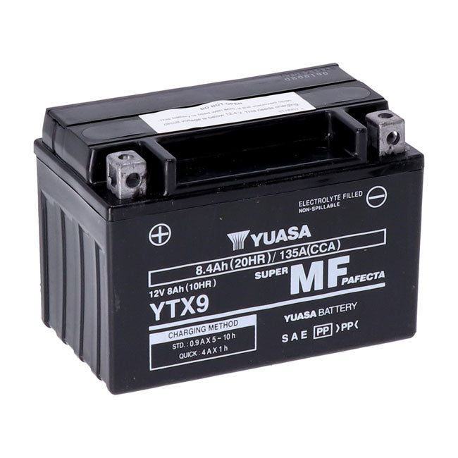 Agm Battery Ytx9-Wc For KTM: 13-17 Duke 690cc.   BMW: 16-17 S1000XR 1000cc