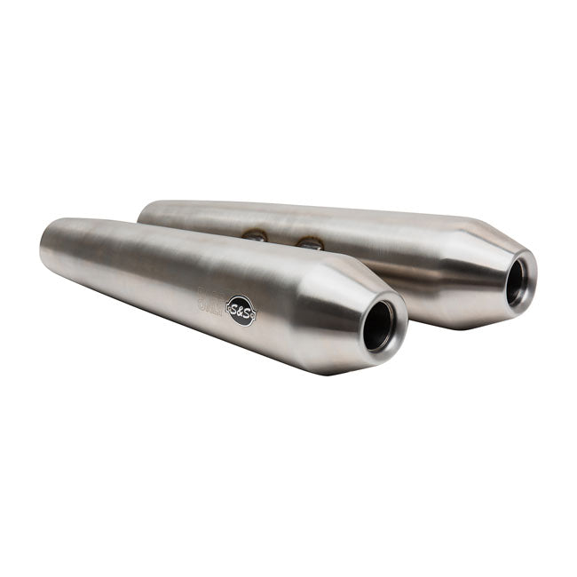 Race Only Slip-On Mufflers. Stainless