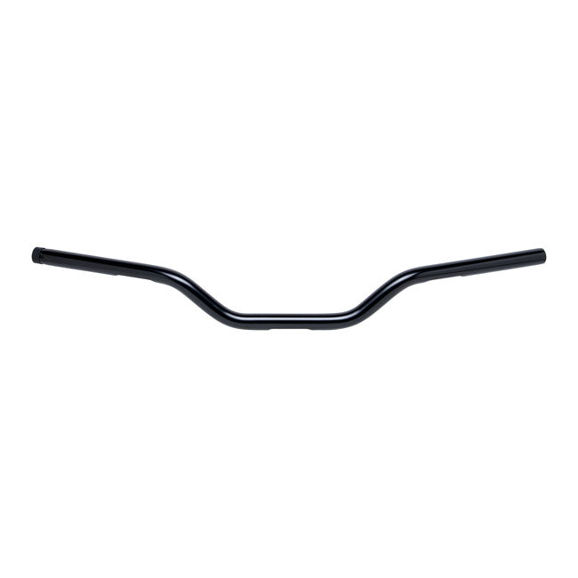 1 Inch Handlebar Tracker Mid Black TUV Approved Fits 82-21 H-D Mech. Or E-Throttle With 1" I.D. Risers