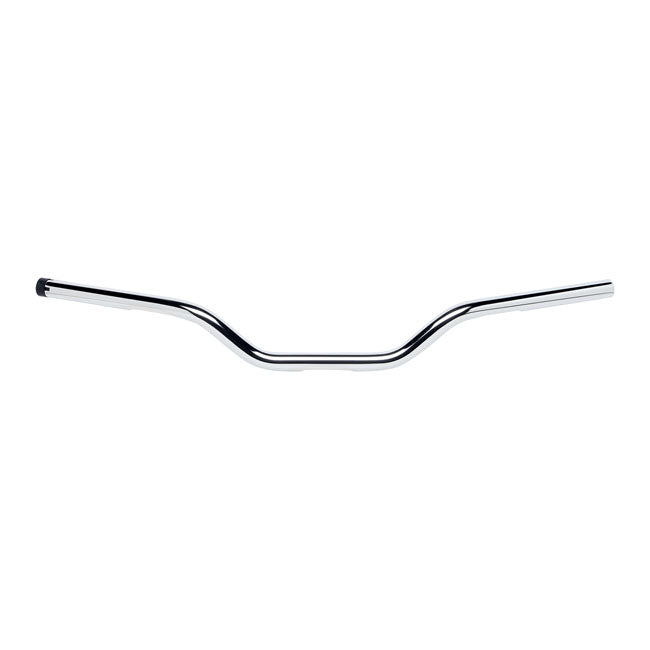 1 Inch Handlebar Tracker Mid Chrome TUV Approved Fits 82-21 H-D Mech. Or E-Throttle With 1" I.D. Risers