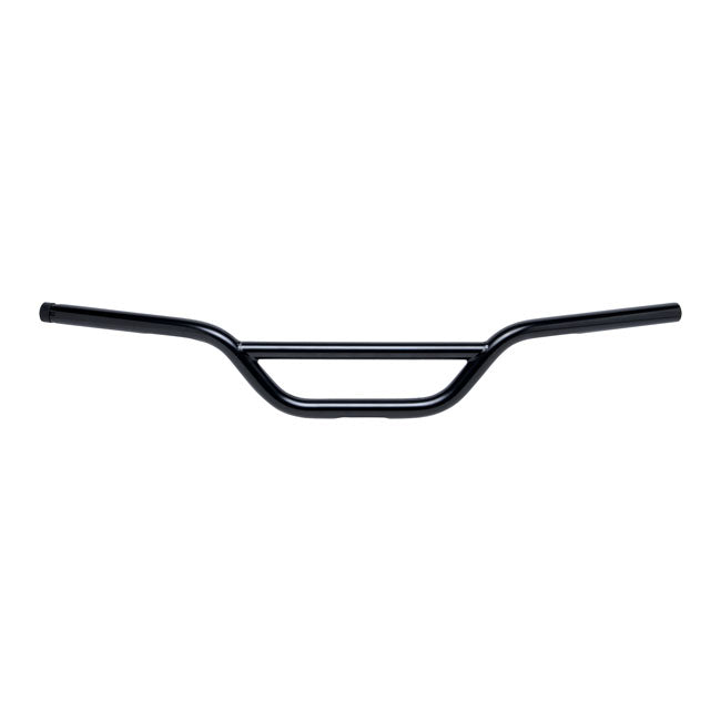 1 Inch Moto Bar Black TUV Approved Fits 82-21 H-D Mech. Or E-Throttle With 1" I.D. Risers