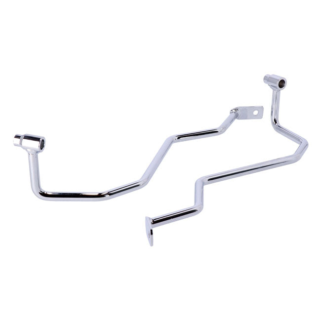Saddlebag Support Kit Chrome For Honda: VT 600 Shadow PC21