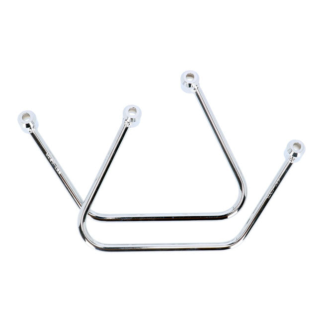 Saddlebag Support Kit Chrome For Honda: VT 1300 CX Fury SC61