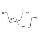 Saddlebag Support Kit Chrome For Yamaha: XV750 Virago / 4FY-4PW