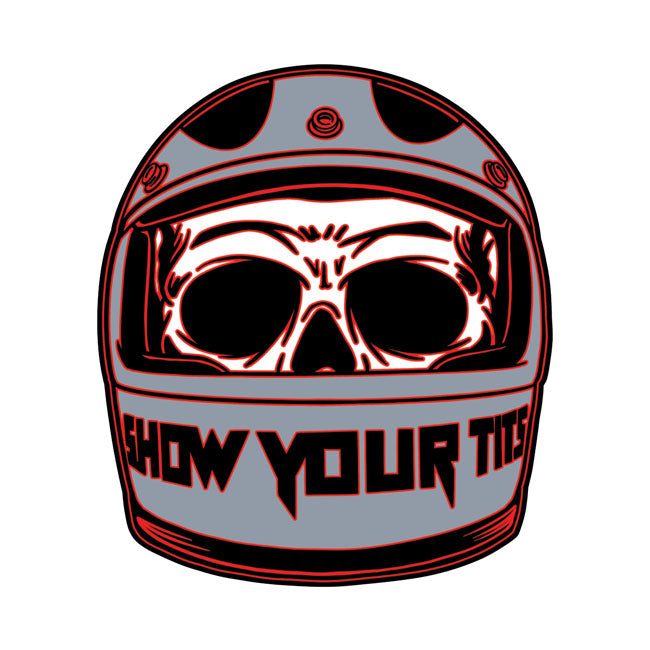 Show Your Helmet Sticker