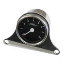 Mini Electronic Tachometer Kit Chrome 8000 Rpm