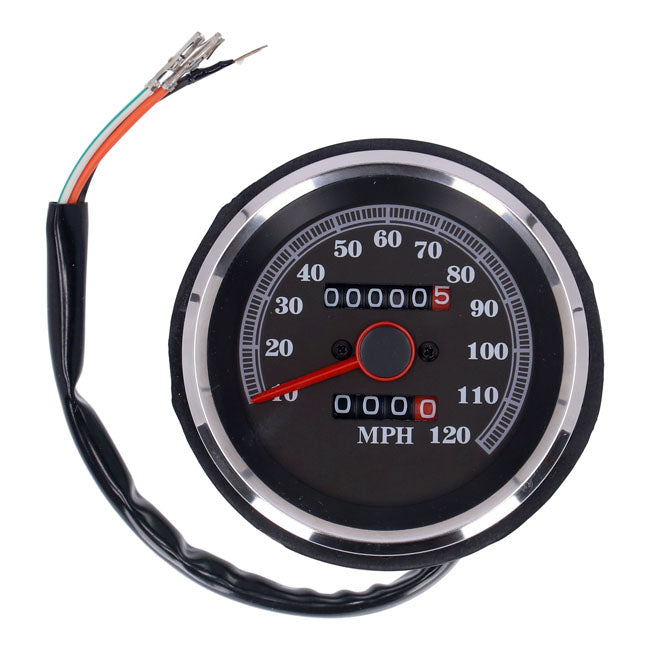 Speedometer 120 Mph Face